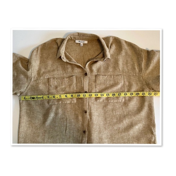 Madewell Linen-Blend Portside Shirt - Picture 7 of 9